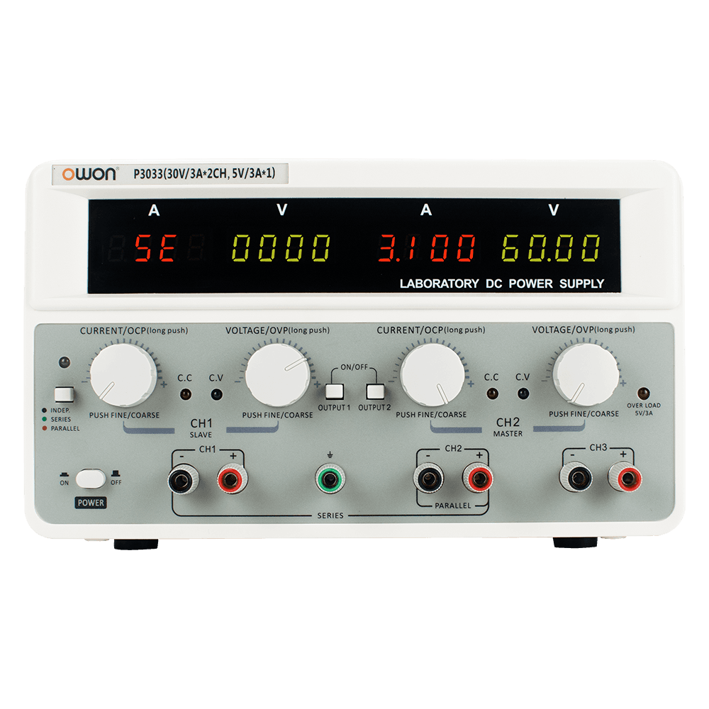 P3000 Series 3CH DC Power Supply
